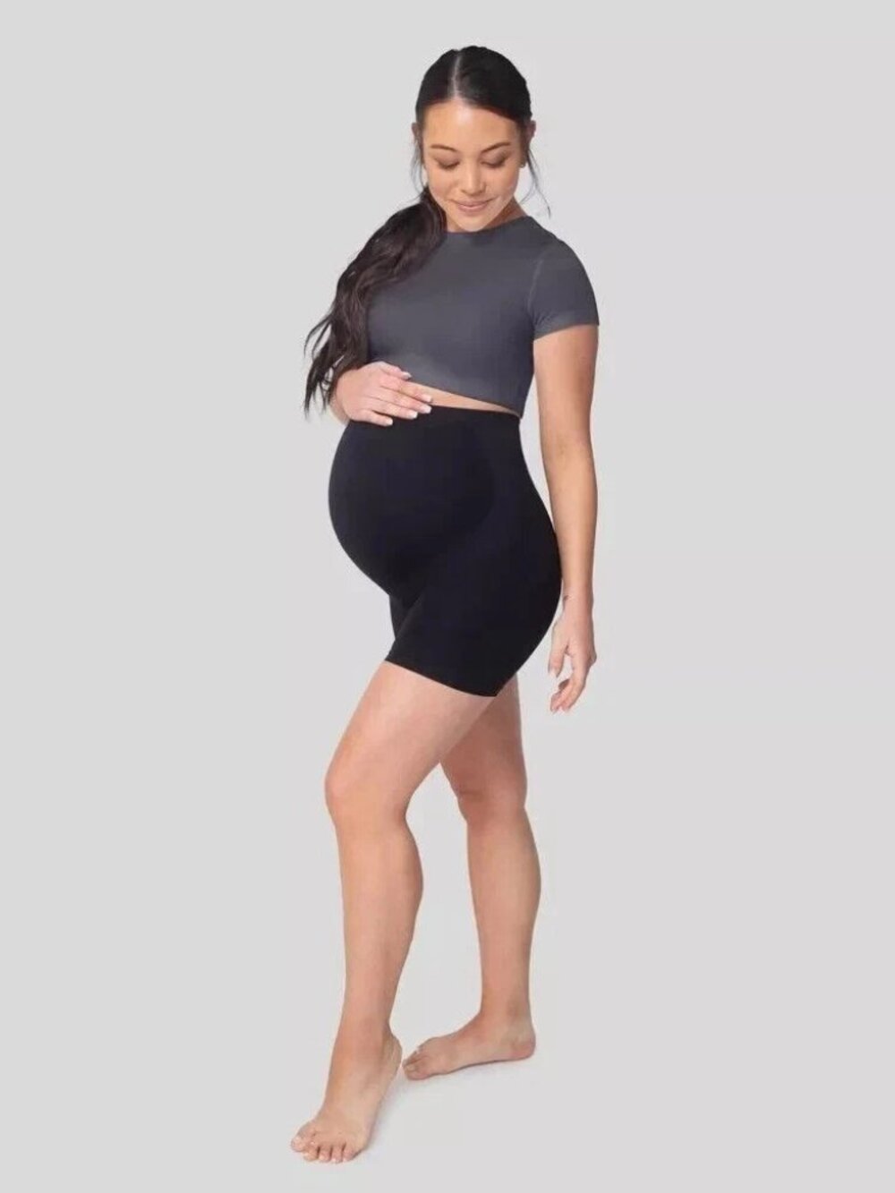 Belly Bandit Thighs Disguise Tummy Smoothing Maternity Support Short , Size M